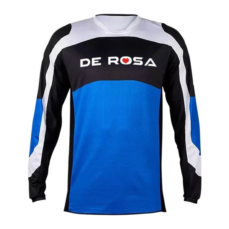 Mountain Biking Long Sleeve Shirt - Maillot de cyclisme De Rosa, maillot