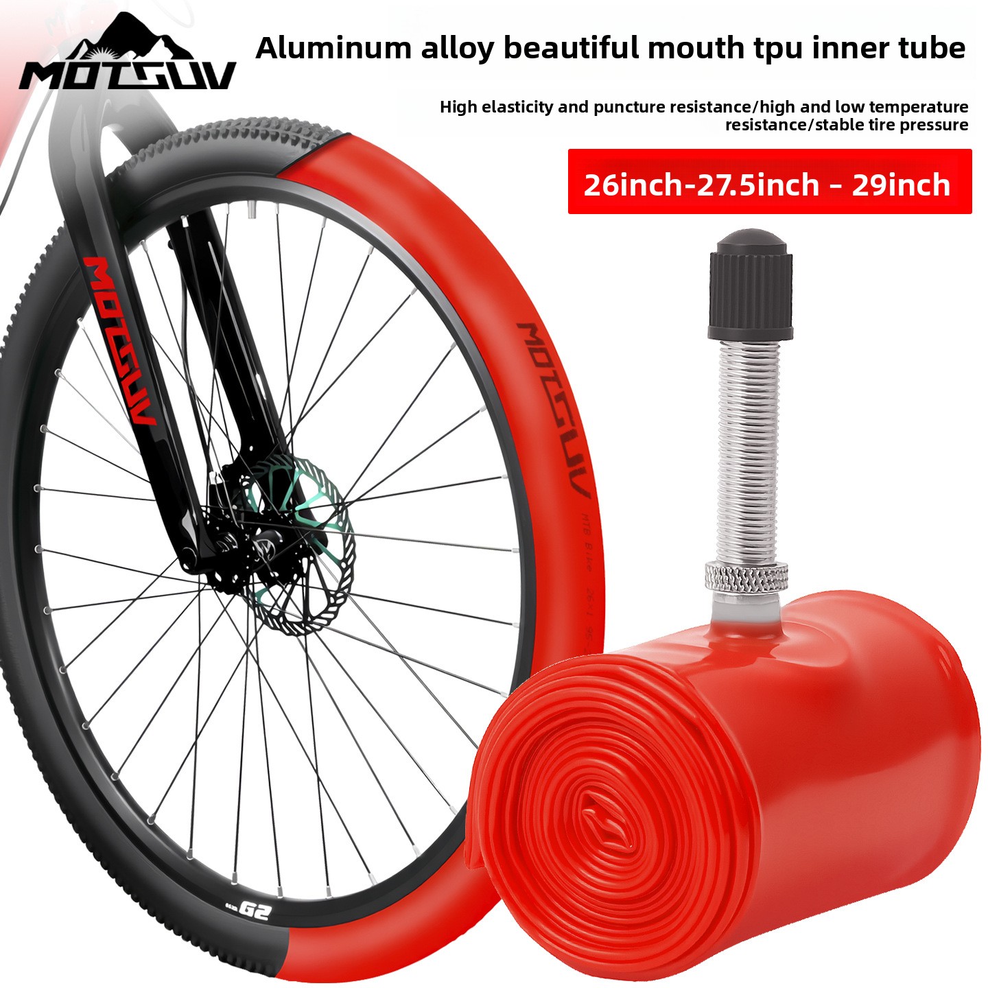 Mountain Biking Lights - Chambres à air en TPU pour
