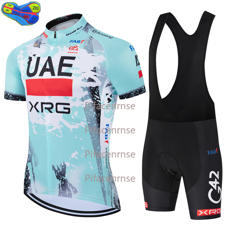 Mountain Biking Uae - Ensemble de maillot de cyclisme des