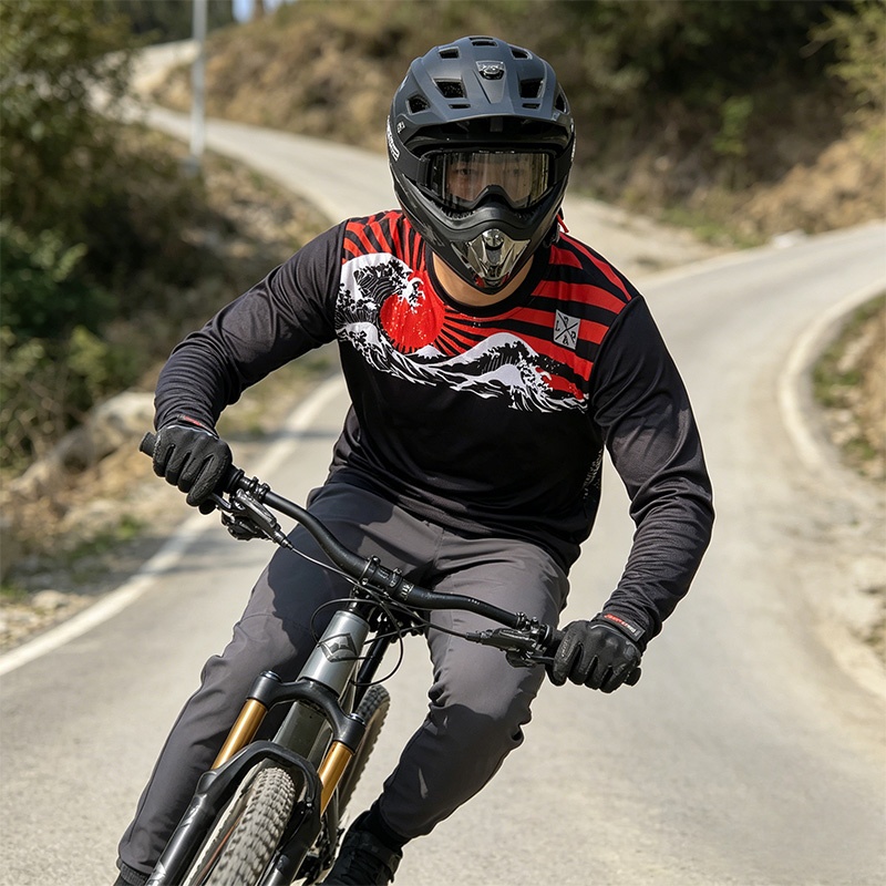 Mountain Biking Long Sleeve Shirt - Maillot Loose Riders pour VTT, maillot