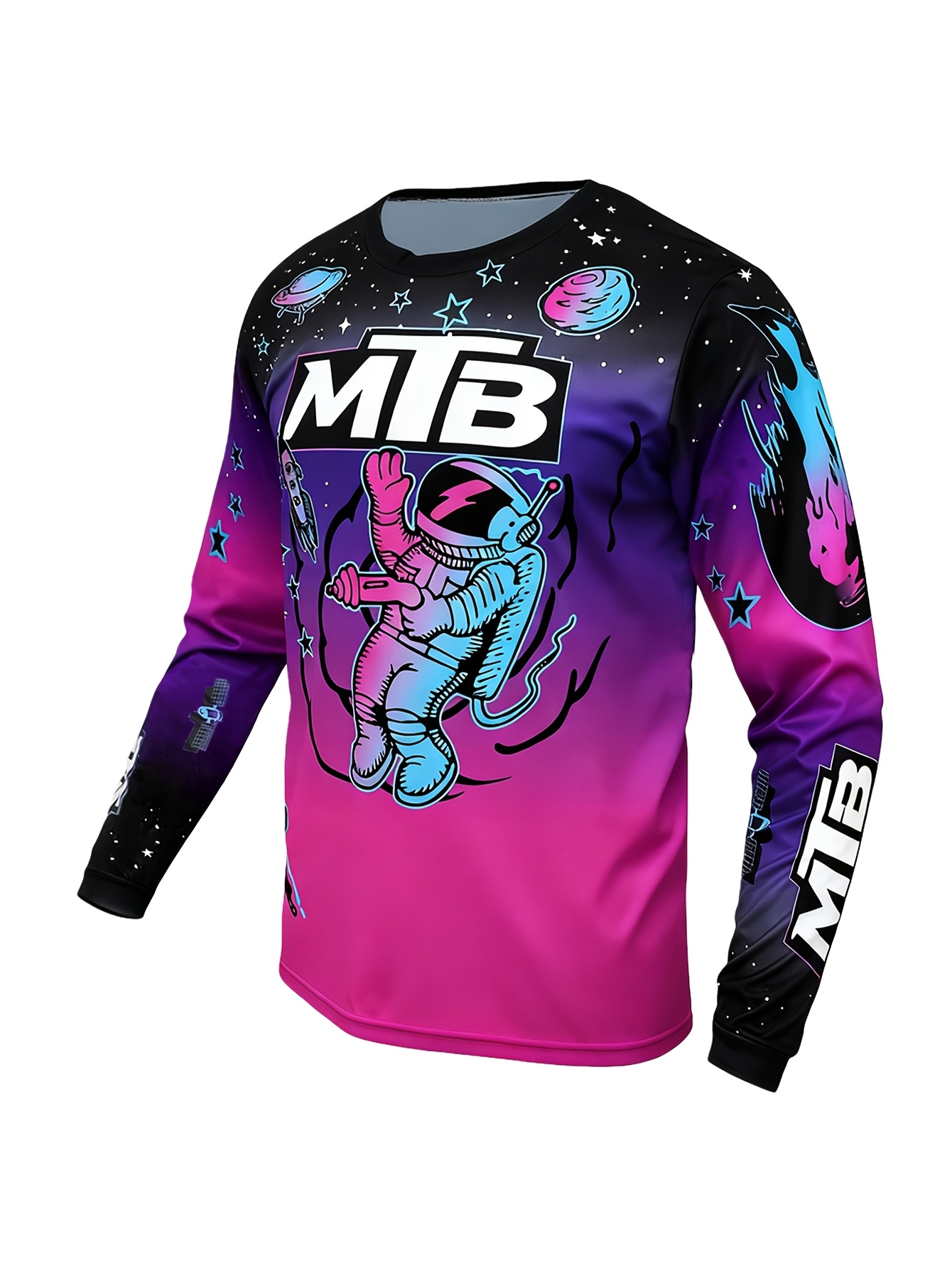 Mountain Biking Long Sleeve Shirt - Maillot de Motocross à manches longues