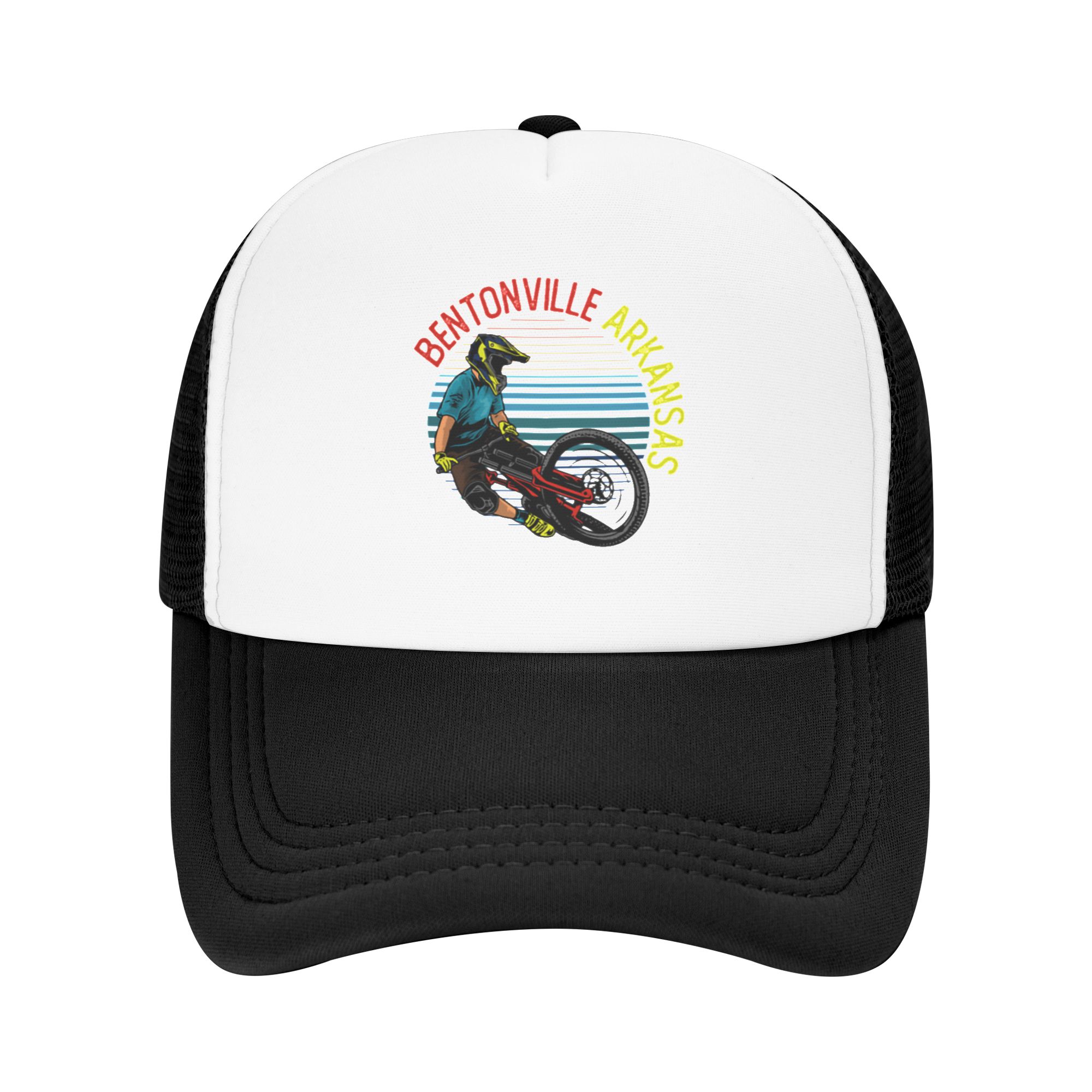 Mountain Biking Bentonville - Casquette de baseball en maille pour