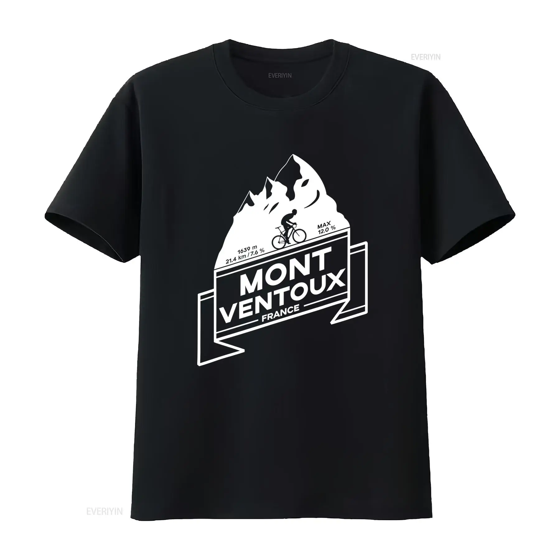 Mountain Biking France - T-shirt de cyclisme sur route Mont