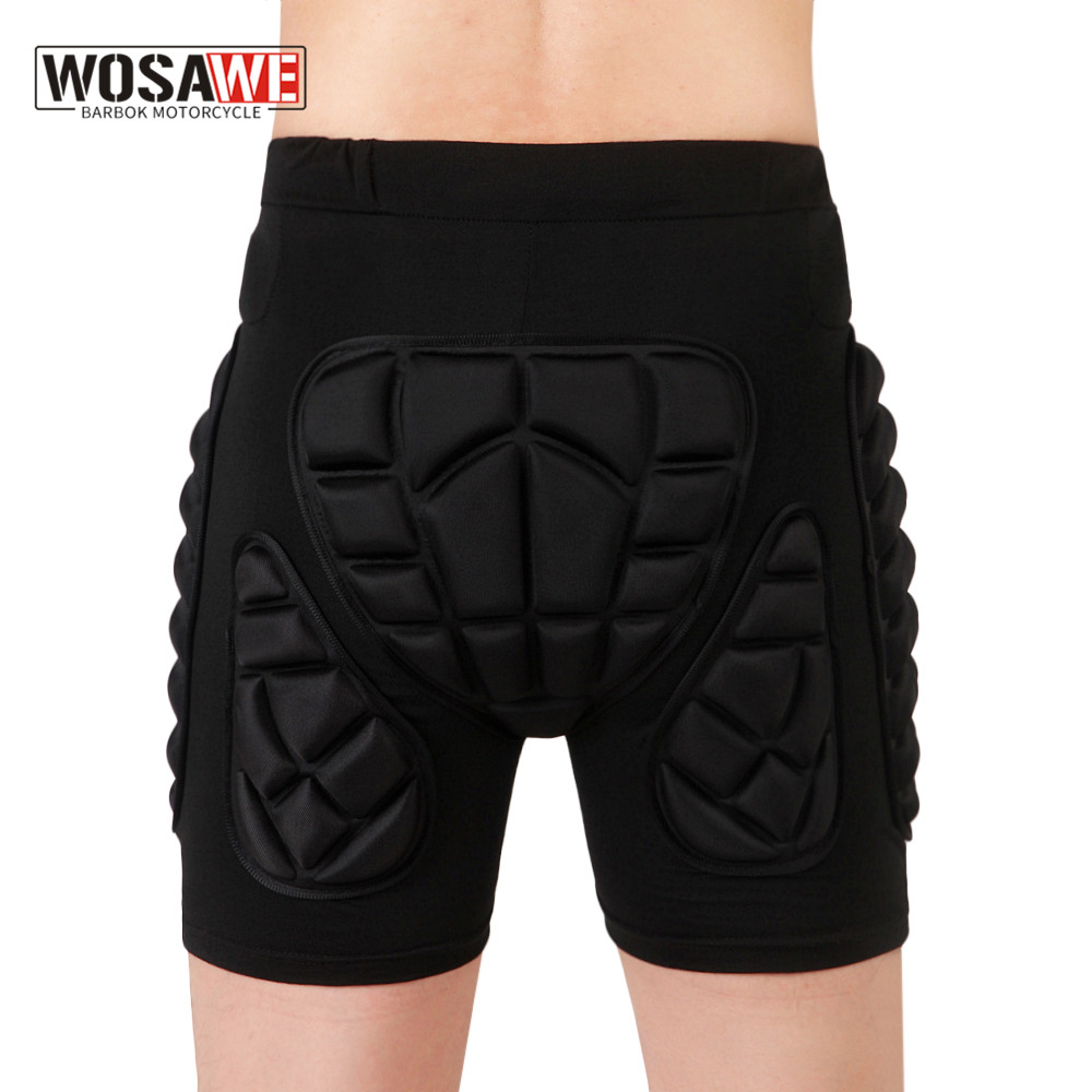 Mountain Biking Shorts Women - Shorts de moto unisexes WOSAWE, protection
