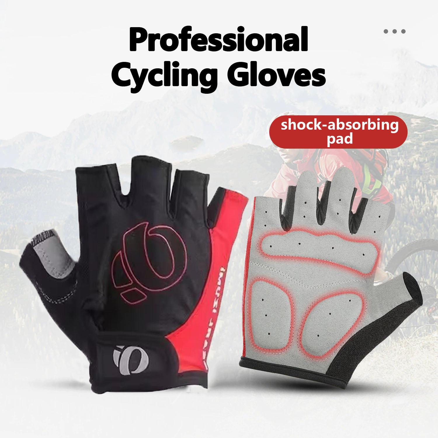 Mountain Biking Gloves - Gants de cyclisme d'extérieur unisexes anti-choc