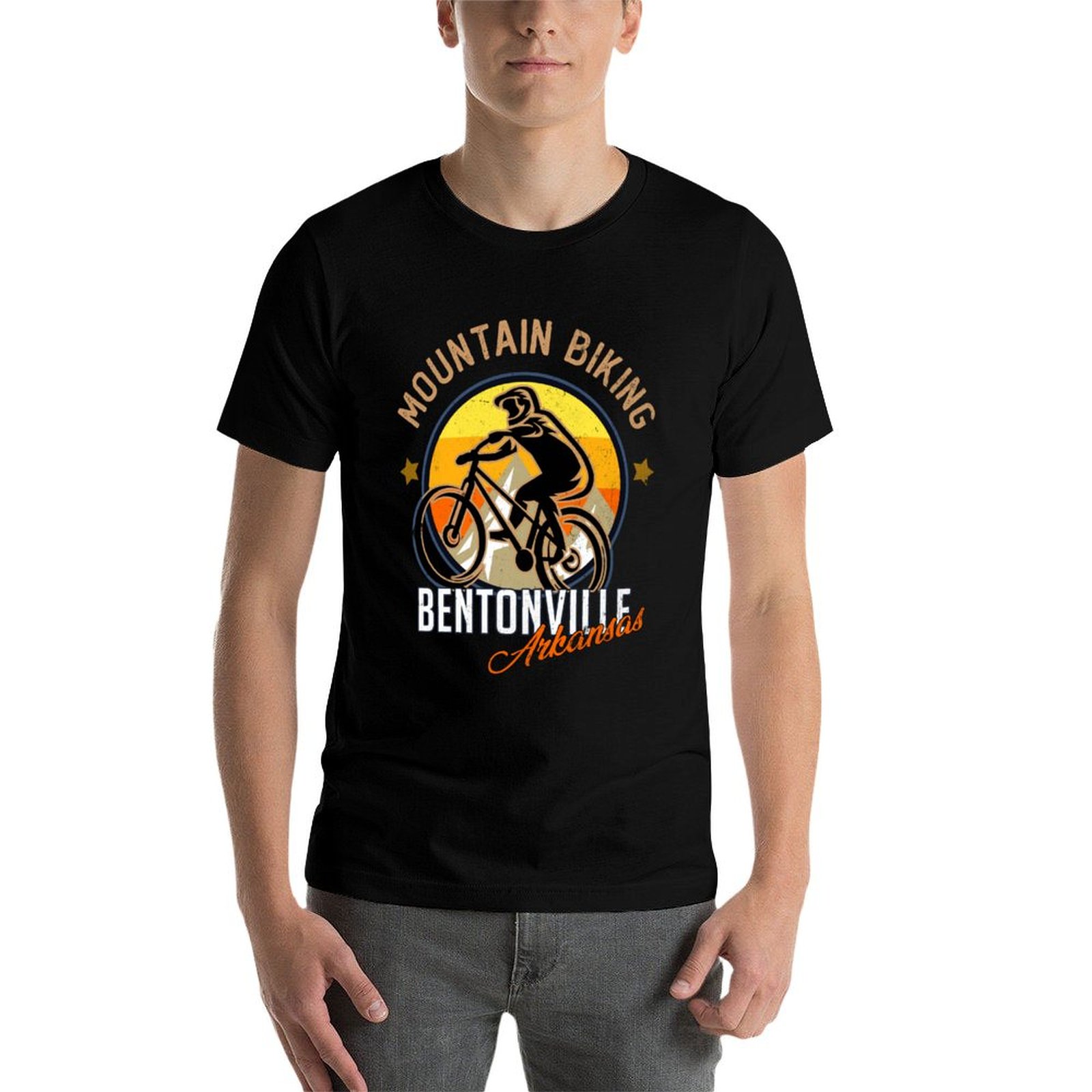 T-Shirt de cyclisme en montagn - Mountain Biking Bentonville avis et prix