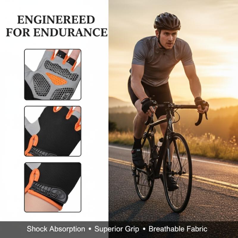 Gants de cyclisme sans doigts, - Mountain Biking Gloves avis et prix