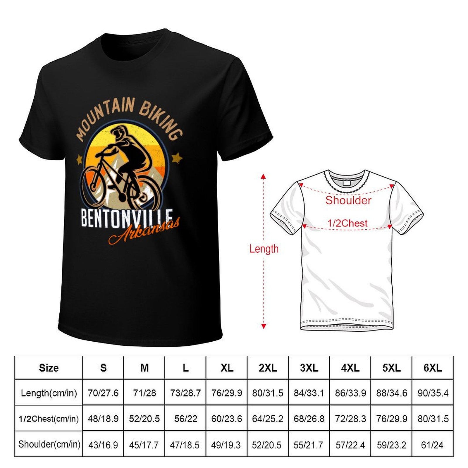 T-shirt de cyclisme en montagn - Mountain Biking Bentonville avis et prix