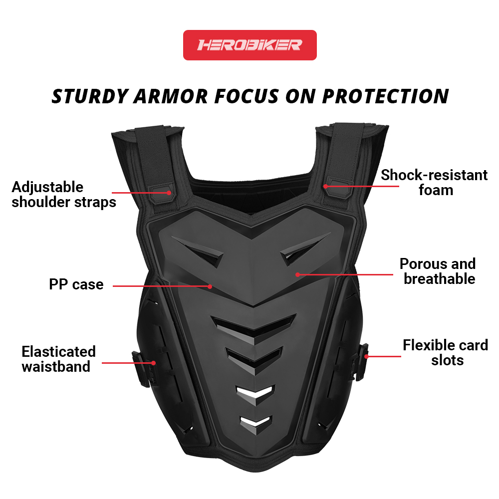Blouson de motocross, gilet de - Mountain Biking Body Armour avis et prix