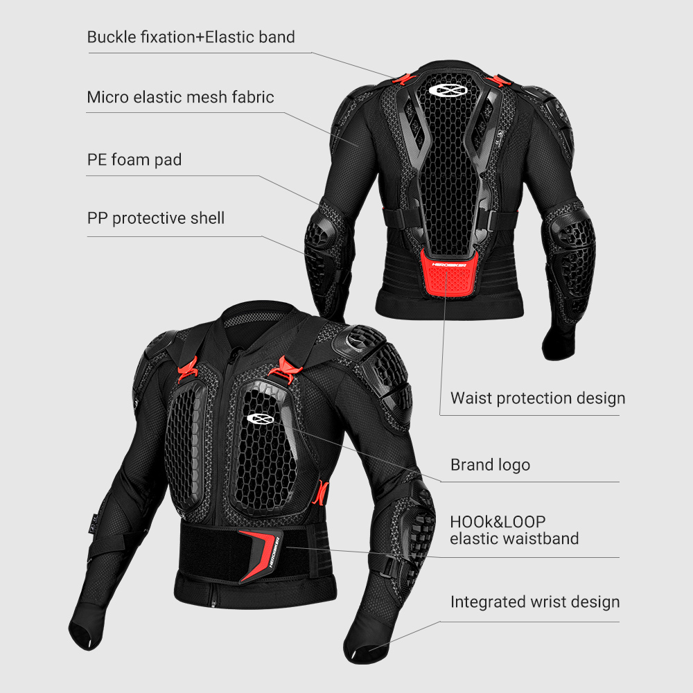 Veste de moto pour homme, gile - Mountain Biking Body Armour avis et prix