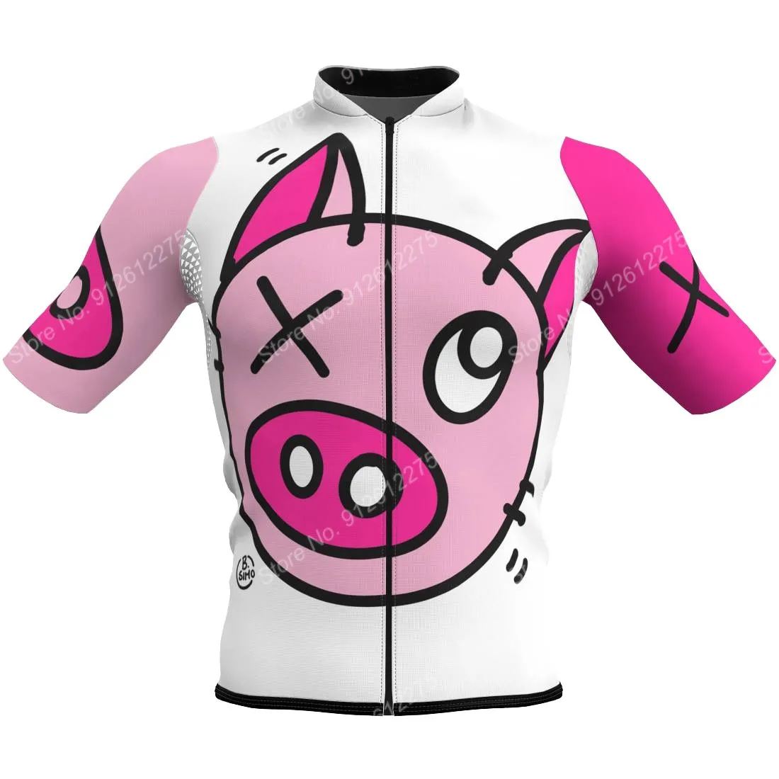 Ensemble dessin animé cochon b - Mountain Biking Pants For Men avis et prix