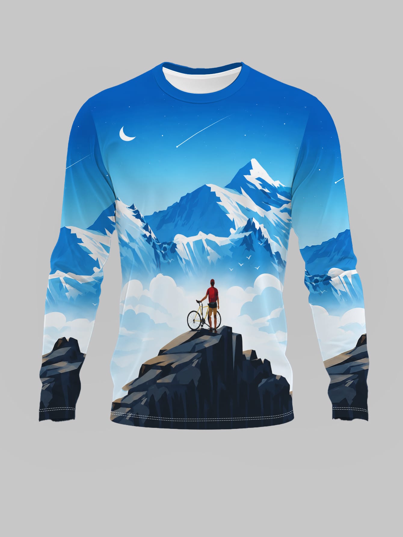 Maillot de Motocross à manches - Mountain Biking Long Sleeve Shirt avis et prix