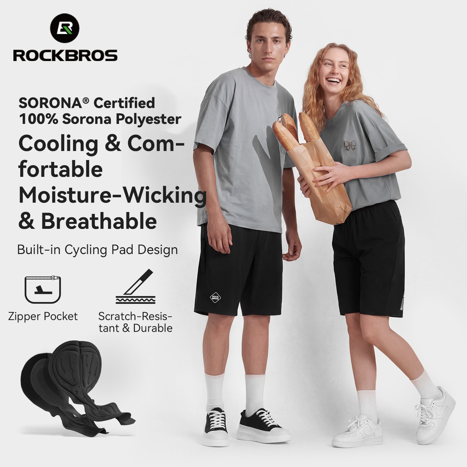 Shorts de cyclisme ROCKBROS po - Mountain Biking Shorts Women avis et prix