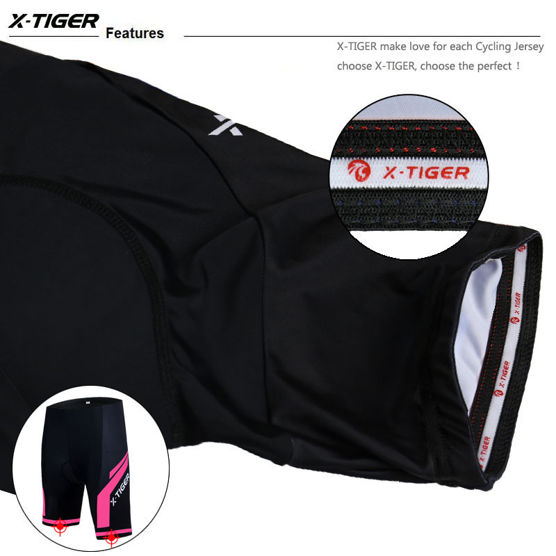 X-TIGER Femmes Cyclisme Shorts - Mountain Biking Shorts Women avis et prix