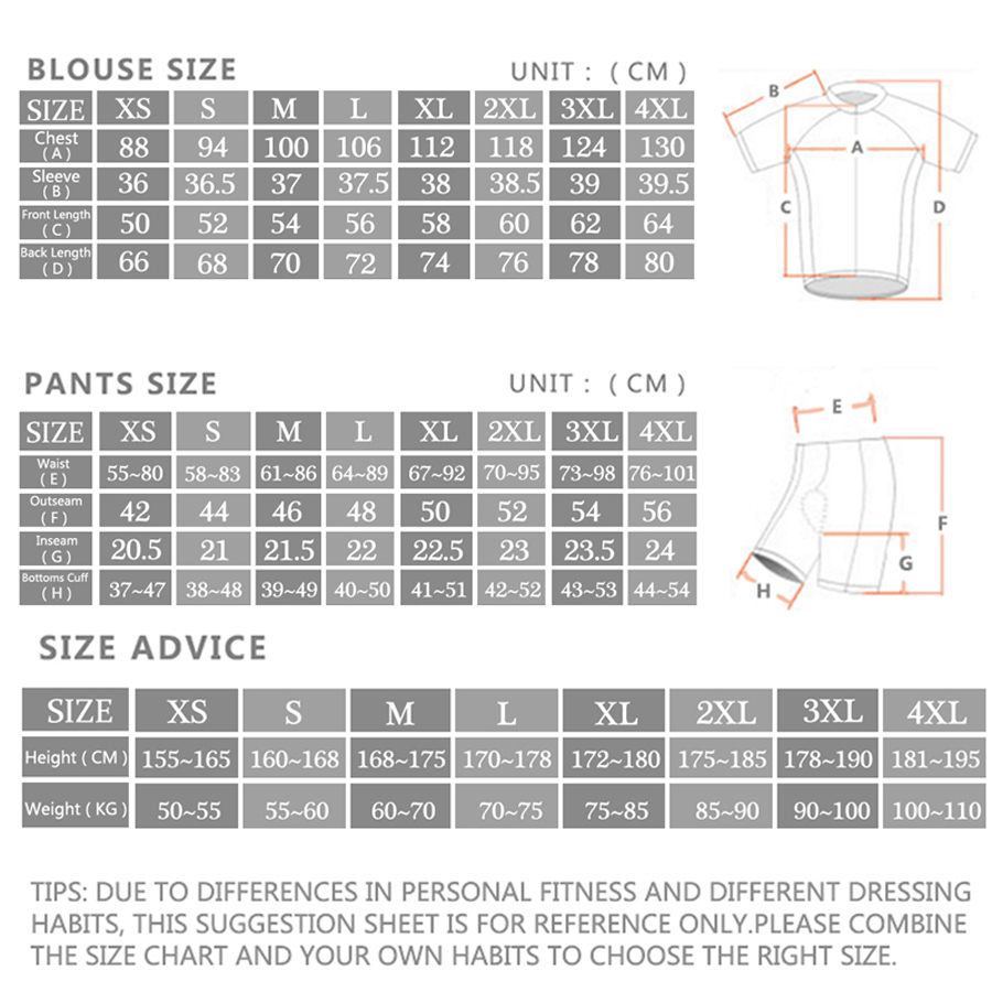 Ensemble de maillot de cyclism - Mountain Biking Pants For Men avis et prix